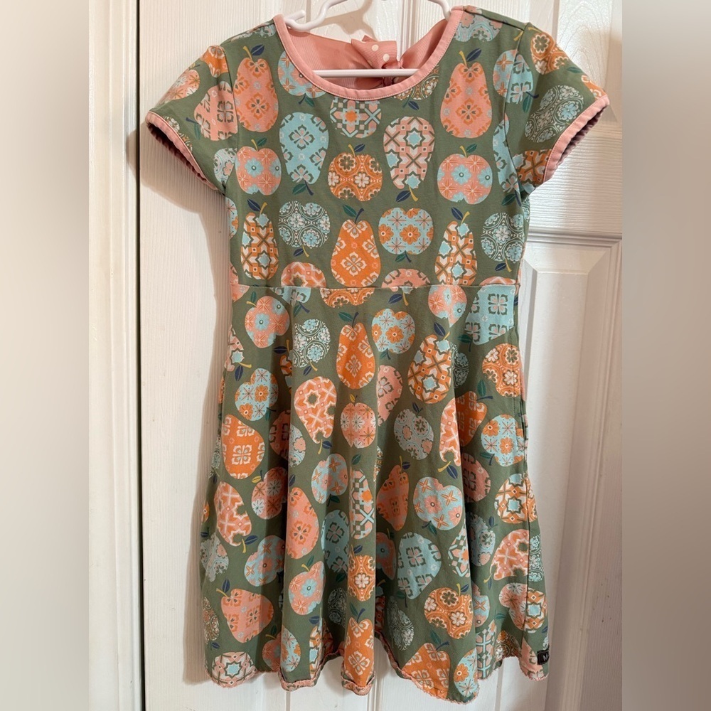 Matilda Jane Just Imagine Cece Apples & Pears Twirl Dress